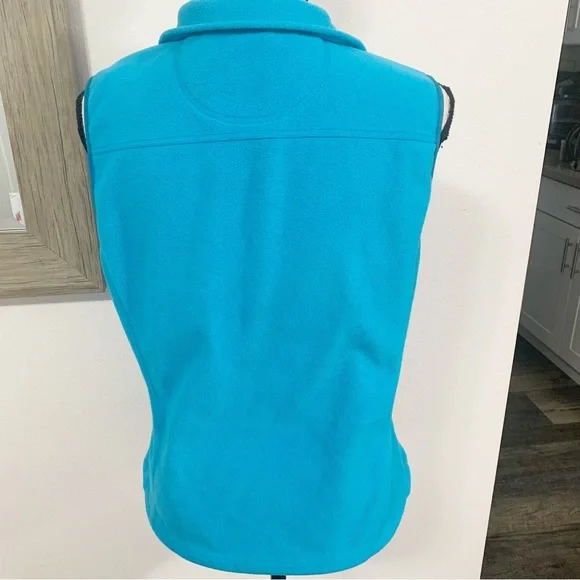 LL Bean teal blue vest small - Picture 2 of 5